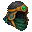 Bizzy's Jade Pilgrim Helm